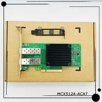 Pentru Mellanox ConnectX-5 10/25GbE CX512A Dual Port SFP28 PCIe3.0 x8 PC placa de Rețea InfiniBand NIC Functioneaza Perfect MCX512A-ACAT