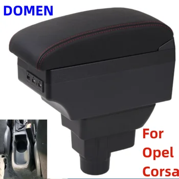 Pentru toate modelele Opel Corsa D cu Cotiera cutie Pentru Opel Corsa Mașină de spatar cotiera piese de Interior, cutie de depozitare Retrofit piese accesorii Auto