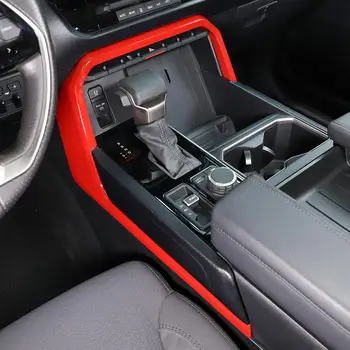 Pentru Toyota Tundra pentru Toyota Sequoia 2022-2023 ABS Mașină Roșie Centrală de Control pentru schimbarea vitezelor de pe Capacul Lateral Ornamente Autocolante Accesorii Auto