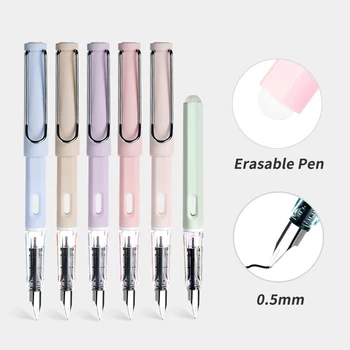 Pix Gel poate Umple Stick Set de 0,5 mm Lavabil Prindere Erasable Stilou pentru Scoala Pen Instrumente de Scris Kawaii Papetărie