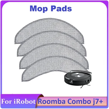 Promovare! 4 BUC de Înlocuire Mop Tampoane Pentru Irobot Roomba Combo J7+ Robot de Vid Microfibra Lavabile Refolosibile Colector Pânză