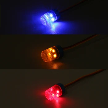 RC LED-uri de Lumină Multi-funcție Circular Ultra Lampa Strobing-sablare Intermitent Rapid-lent Rotativ de Mod pentru Masina RC Wltoys HSP Axial