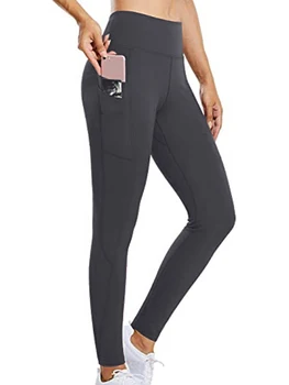 Rularea Leggins Femei Pocket Yoga Pantaloni Sport Inaltime Talie Sport Jambiere Slab De Fitness În Aer Liber Haine