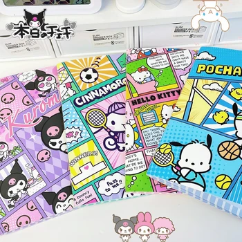 Sanrio Caiete Hello Kittys Kuromi Anime Drăguț Kawaii Desene Animate Birou Student Manualul De Papetărie Notepad Jucarii Fete Cadouri