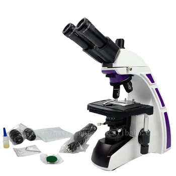 SCOPUL-PT 40X-1000X Trinocular microscoape de cercetare Științifică, microscop de înaltă mărire