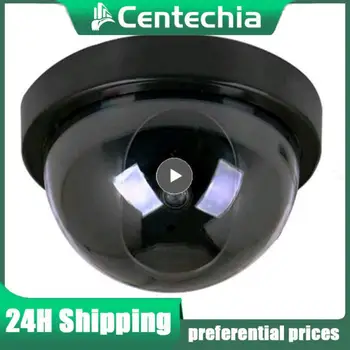 Simulare Camera Falsa Dome Camera de Securitate CCTV de Interior Cu Roșu Intermitent Manechin de Lumină LED Camera de Supraveghere Falsa
