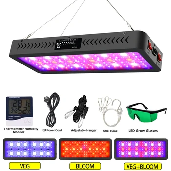Spectru complet COB LED-uri Cresc de Lumină Lămpi 3600W Hidroponice, Grow Kit Phytolamp pentru Plante de Interior Semănat Flori Cresc Cort