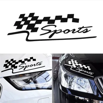 Sport Scrisoare Emblema, Insigna Autocolante pentru Automobile Capota Sport Decor Decor de Moda Styling