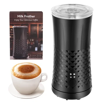 Spumant De Lapte 4 În 1 Electric Vapor Pentru A Face Cafea Cu Lapte Cappuccino Cald Foamer Încălzire Non-Stick De Auto Închidere Automată