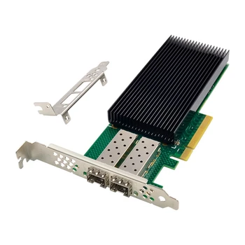 ST7328 X722-Da 10 Gigabit Server Network Card Pcie X8 Duale Port 10G SFP+Server Fibra Optica IWARP RDMA placa de Retea Noua