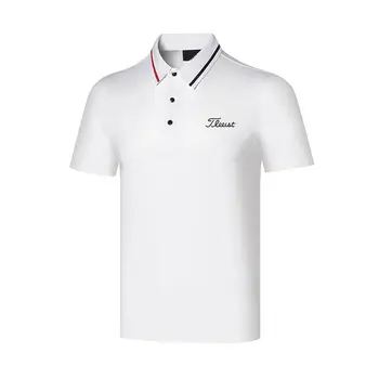 Tricouri de Golf pentru Barbati 2023 Vara Noi Bărbați Respirabil cu uscare Rapida de Sudoare wicking Tricou Polo Sporturi în aer liber Golf Haine