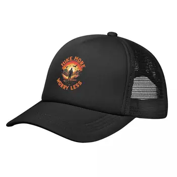 Unisex Majorare A Mai Vă Faceți Griji Mai Puțin Camionagiu Capace De Hip-Hop Plasă De Sepci De Baseball Poliester Drumeții Retro Pălărie, Pălării De Soare Reglabil Ridicata Nou