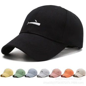 Unisex Vara Broderie Bumbac Șapcă de Baseball pentru Femei și Bărbați Moda Snapback Cap Reglabil Hip Hop Pălării Pălării de Soare Gorras