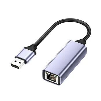 USB la RJ45 Ethernet Adaptor USB3.0 PC Internet USB 1000Mbps Adaptor de Rețea pentru Laptop/TV Box