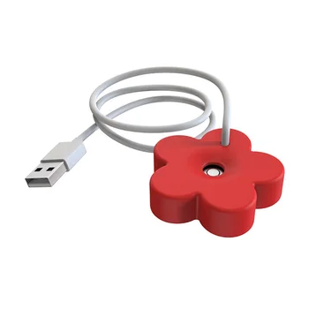 USB Portabil Mini Personal Umidificator Mici Ceață Rece, Mut 8H Auto-Off Umidificator pentru Biroul de Acasă Rosu
