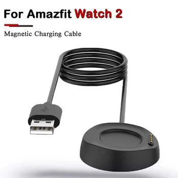 USB Înlocuire Magnetic Portabil Putere Încărcător Cablu Adaptor Rapid de Încărcare de Andocare Pentru Huami Amazfit Watch 2 A1807 Smartwatch