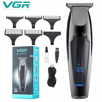 VGR de Tuns Profesional de Tuns LED Masina de tuns pentru Barbati Reîncărcabilă Mini Bărbați Părul Tuns V-070