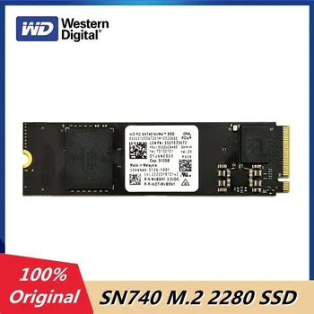 WD PC SN740 2TB 1TB 512GB ssd M. 2 2280 PCIe4 NVMe SSD TLC Internă SSD pentru Microsoft Surface ProX Suprafață Laptop 3 Steam Punte