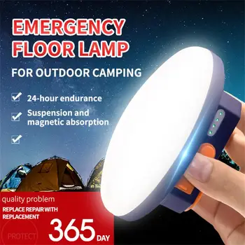Wireless de mare putere piața de noapte de lumini de urgență încărcare bec stand lumini led-uri în aer liber fără fir de urgență camping stand lumini