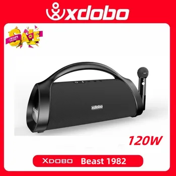 Xdobo 120W Wireless de Mare Putere Portabil Microfon Difuzor Bluetooth Muzica Sisteme de sonorizare Petrecere de Familie Karaoke Subwoofer Boombox
