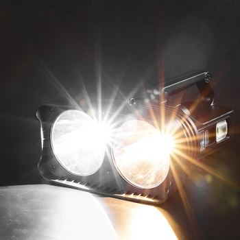 XHP50 Lanterna LED Reincarcabila cu Capul Mare de la Proiectoare Portabile de Lucru Lumina Reflectoarelor Floodling Lanterna Felinar Alb Cald Handfree