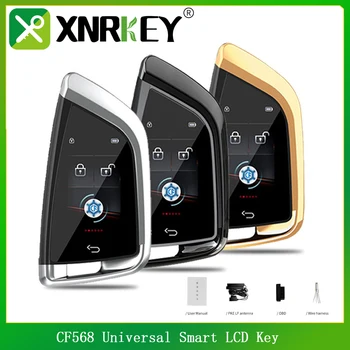 XNRKEY coreeană/engleză/turcă CF568 Universal Modificat Smart LCD-Cheie pentru BMW Kia Benz Ford Keyless Entry Automat de Blocare a Ușii