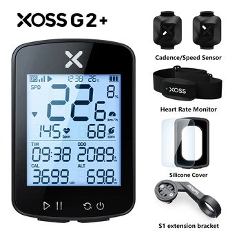 XOSS G+ G2 G plus Calculatorul de Ciclism GPS Generație 2 Wireless Vitezometru Tracker Bluetooth rezistent la apa Road Bike MTB Biciclete Odom