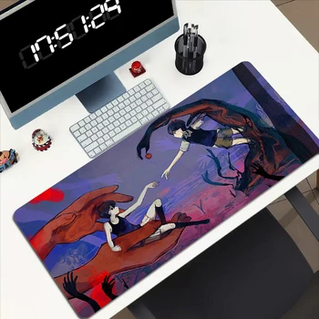 Xxl Mouse Pad Omori Covor Mese de Calculator Anime-uri Tastatură de Gaming Mat Birou Mousepad Anime de Mare Viteză 900x400 Mause Playmat Mult