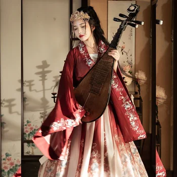 Yourqipao Hanfu Rochie Femei Antice Chineze Tradiționale Hanfu Carnaval Printesa Cosplay Costum De Scenă Hanfu Efectua Hanfu