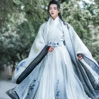 Yourqipao Plus Dimensiune Hanfu Bărbați Chinez Tradițional Rochie De Femei Cuplu Cosplay Costum Supradimensionate Hanbok Antice Rochie De Îmbrăcăminte