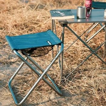 În aer liber, Scaun Camping Portabil Pliant din Aluminiu Pliabil Pescuit scaun Scaun Drumeții Instrumente de Mare Picnic, Camping Scaun pentru Adulți