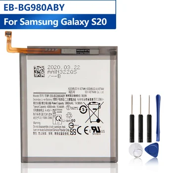 Înlocuirea Bateriei Telefonului EB-BG980ABY Pentru Samsung Galaxy S20 Telefon de Înlocuire Baterie EB-BG980ABY 4000mAh