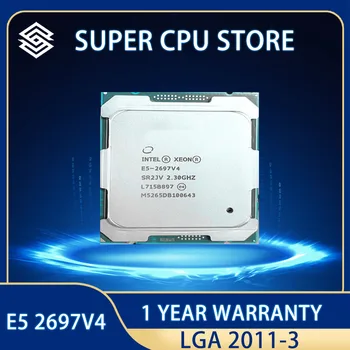 процессор Intel Xeon E5-2697V4 ES, Версия 18 ядер, E5-2697 V4, 2,2 , 45 МБ, LGA-2011-3, 14 нм, 145 вт, ЦП E5 2697V4, E5 2697 V4
