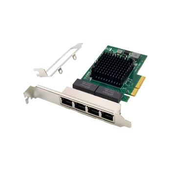 PCI-E X4 Server placa de Retea BCM5719 4 Porturi RJ45 Gigabit Ethernet Server Adapter PCI-E placa de Retea Adaptor