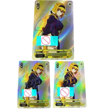 Animație Roxanne Colecție de Refracție Flash Card Sexy Fată Drăguță Card Anime Periferice DIY Rafinat Card Cadou Jucarii 59*86mm